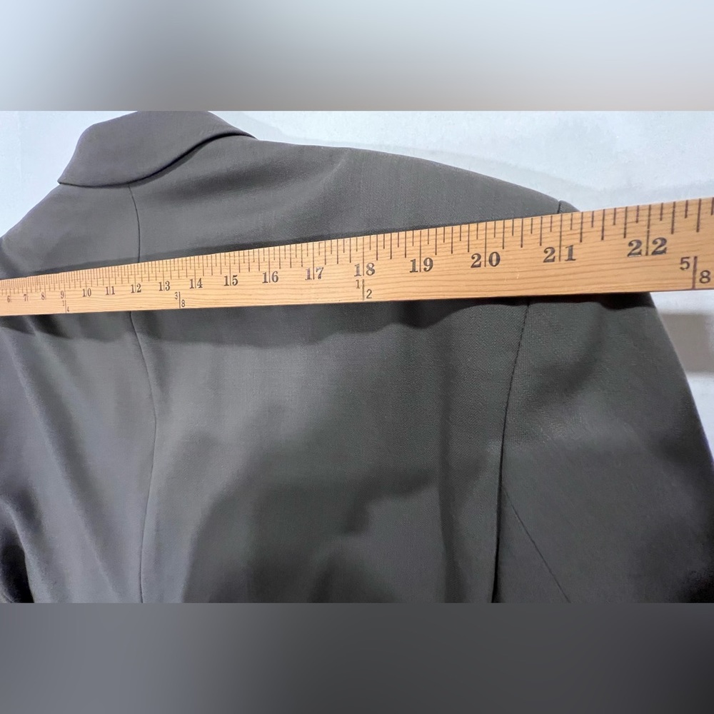 Calvin Klein Men Size 48R Suit Jacket Taupe 100% Wool Dry Clean Contemporary NWT - Picture 16 of 16